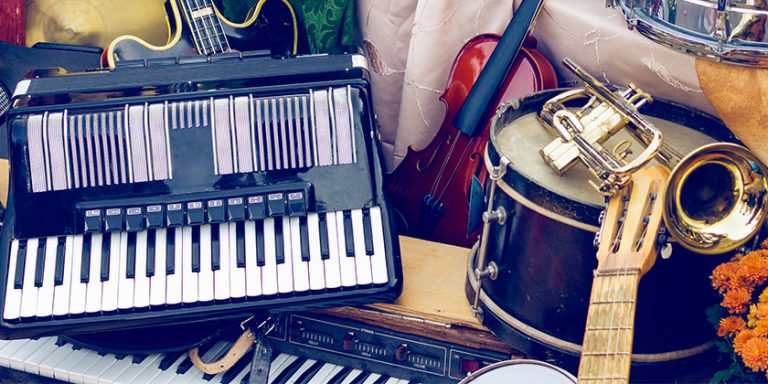 Instruments de musique en ligne