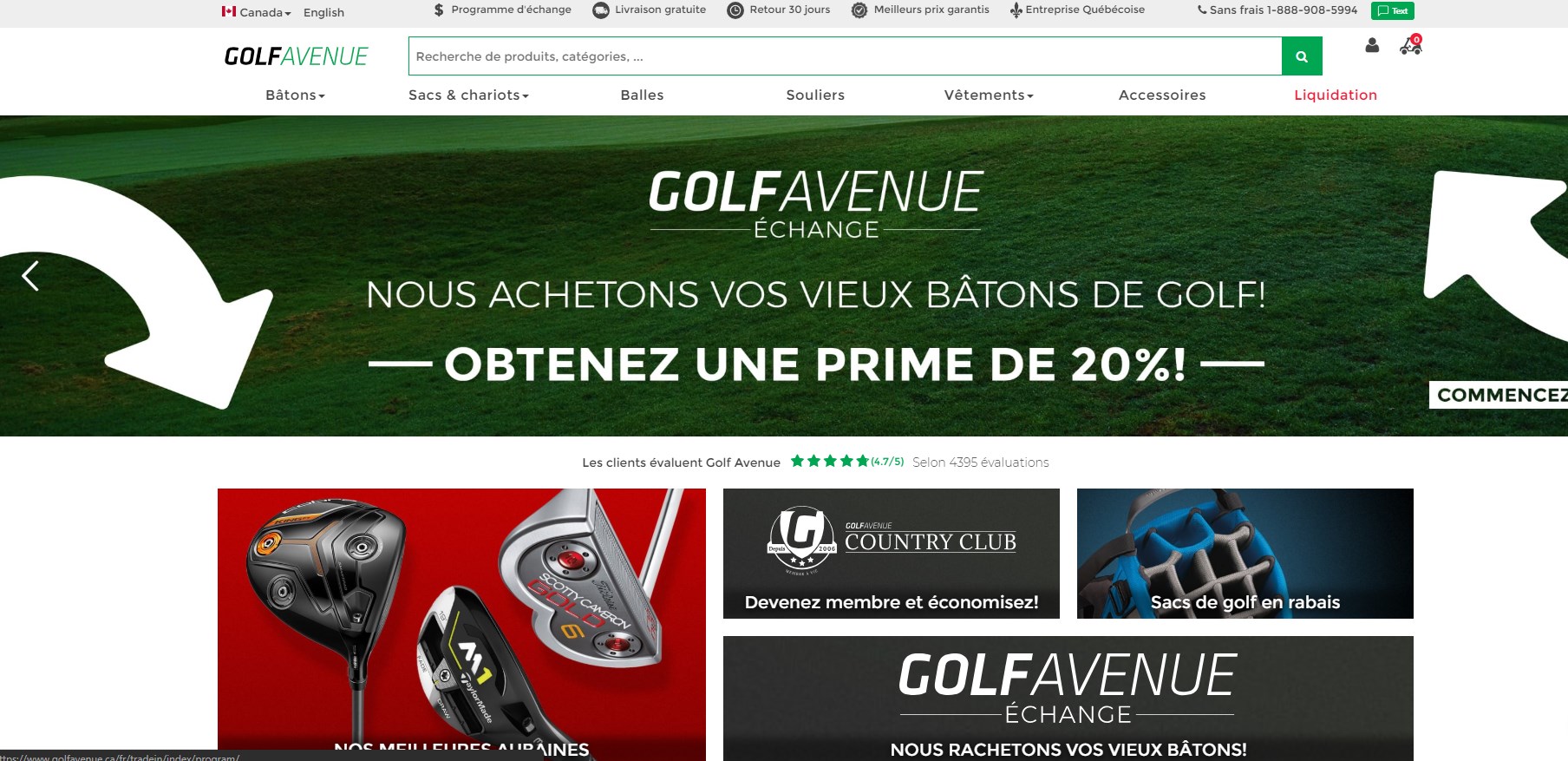 5 Meilleurs magasin de golf comme Golf Town - 2021 | Site Comme